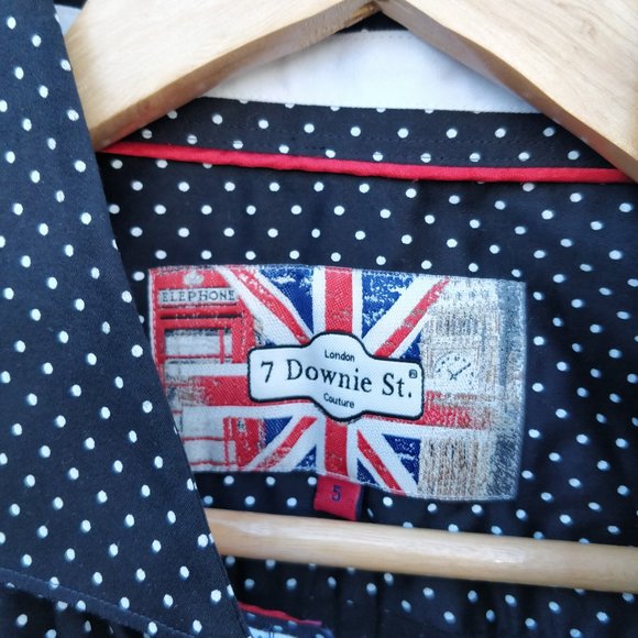 Men's Polka Dot Button Down - Picture 3 of 5